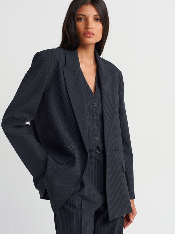 60739 Blazer Jacket-Anthracite