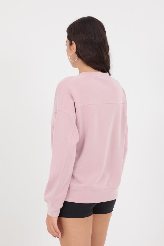 Stone Crew Neck Long Sleeve Modal Sweatshirt S11055-L10